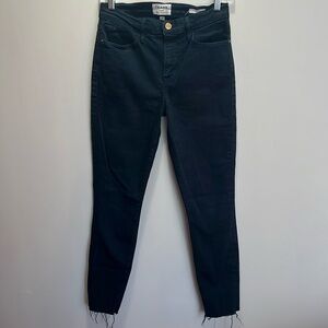 Frame Le High Skinny Jeans Blue Sz 29